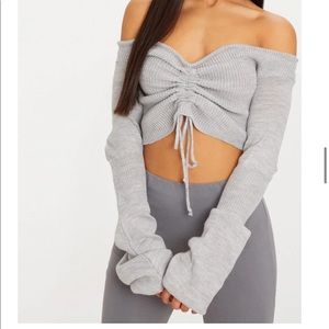 PrettyLittleThing Cropped Knit
